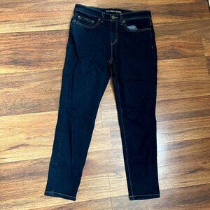 Michael Kors Skinny Jeans Women’s Size 6 Blue Dark Wash Mid Rise Stretch Denim